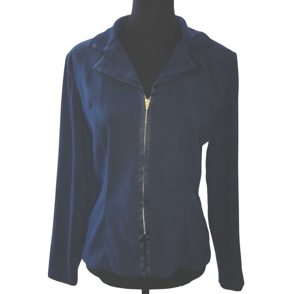 Scarlett Blue Zipper‎ Jacket